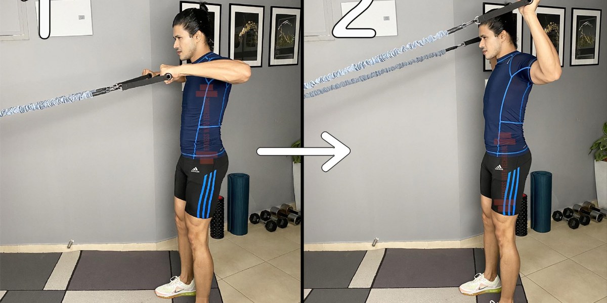 External Up Rotation With Resistance Bands