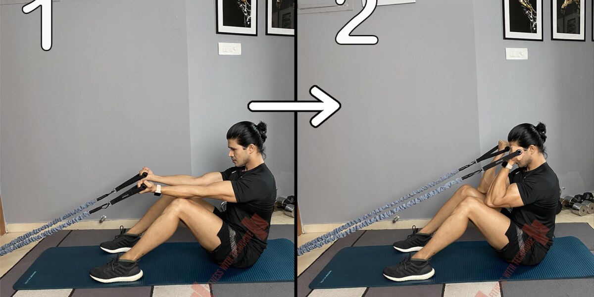 Preacher Curls With Resistance Bands