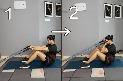 Preacher Curls With Resistance Bands