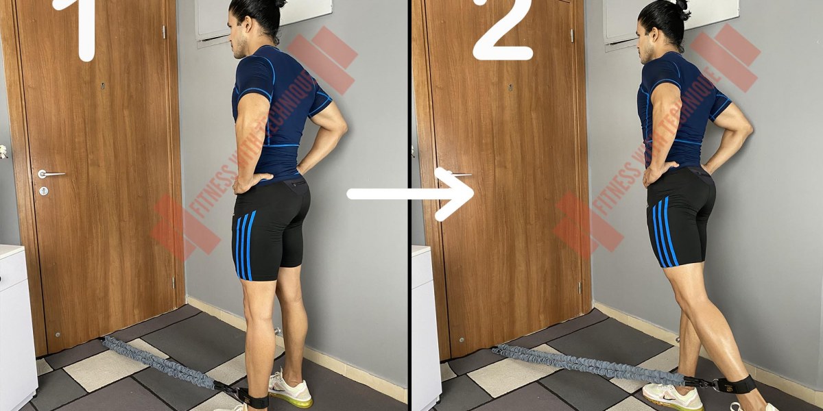 Standing Hip Extension With Resistance Bands